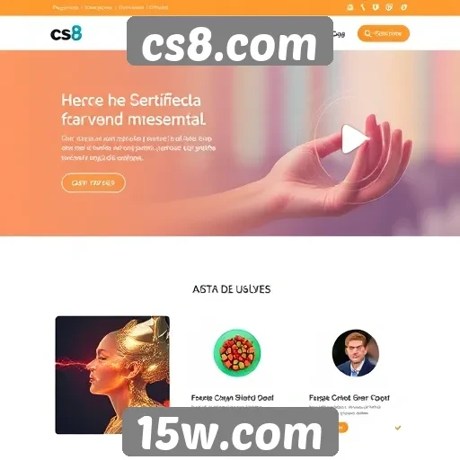 Acessibilidade e usabilidade do site cs8.com