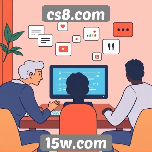 Novos recursos de interação na plataforma cs8.com